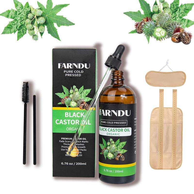 Thick Black Castor Oil